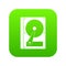 HDD icon digital green