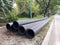 HDPE pipes for drainage lines