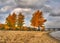 HDR autumn landscape