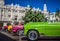 HDR - Beautiful american convertible vintage cars parked in Havana Cuba - Serie Cuba Reportage