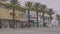 HDR footage of shops on Fort Lauderdale Beach FL shot in prores raw