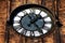HDR photo of the clock of the Evangelical Christ\' Church in Ostrava CZ