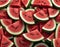 HDR trendy photo of slices of Watermelon Food Fruits Melon - Ai image
