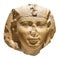 Head of an acient egyptian pharaoh