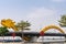 Head of Cau Rong or Dragon Bridge, Da Nang Vietnam