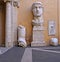 Head of colossal statue of Constantine, Capitoline Museum, Rome