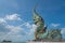 Head of Naga fountain