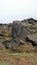 Head rock at LeirhnjÃºkur Lava Fields in Krafla area