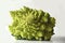 Head of a romanesco cauliflower or romanesque broccoli Brassica Oleracea, Botrytis cultivar.