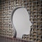 Head silhouette bookshelf