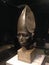 Head of a Statue of Amenemhat III Wearing the White Crown at Metropolitan Museum of Art.