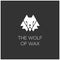 Head Wolf Hunter Winter Hill Logo Design Template