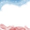 A header footer illustration of United States Patriotic background in flag colors