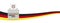 Header German Flag Bundestagswahl 2021 Vote Box Right