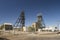 Headframe and buildings, Broken Hill, Australia