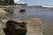 Headland at Caloundra with the rockpools exposed