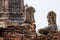 Headless statues of Buddha, Ayutthaya