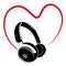 Headphone and heart