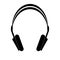 Headphone icon vector, listening to music. Flat style for graphic design, logo
