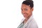 Headshot portrait of a young african american business woman