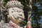 Headshot Titan or Giant in Color Mirror Suit in Wat Analayo Temple on Left Frame