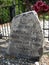 Headstone at the grave of Johnny Appleseed