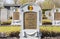 A Headstone of unknown belgian soldier world war one