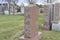 Headstones in the cemetery become our final resting place