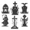 Headstones death symbols