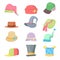 Headwear Collection Hats Set