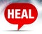 Heal Red Bubble Background