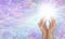 Healer sensing scalar energy field Message Banner