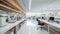 Healing Hub: Offices in Modern Medical Laboratory