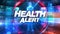 Health Alert - Broadcast TV Title Graphic