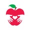 Health apple logo