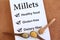 Health Benefits of Millets Concept