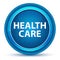 Health Care Eyeball Blue Round Button