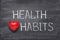 Health habits heart