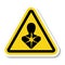 Health Hazard Symbol Label,Longer Term Health Hazard,GHS Hazard Pictogram