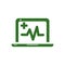 Health Medical icon logo design vector. cardiology wave monitor report blank icon. Antibiotic icons. Patient Medical Record Icon