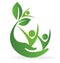 Health nature care logo