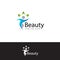 Health people beauty logo template design vector