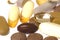 Health Supplements Macro Isolated