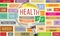 Health tag cloud