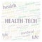 Health Tech word cloud