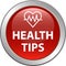 Health tips button