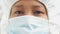 Healthcare employee in infectious disease PPE