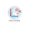 Healthcare Hospital Doctors Clinic Medical Treatment Icon