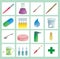 Healthcare iconset color