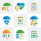 Healthcare Insurance Icons